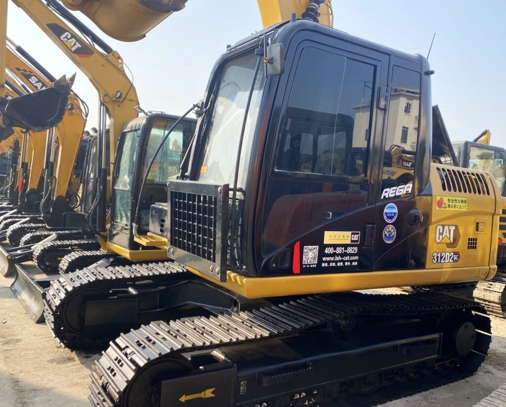 CAT 312D2 used excavator