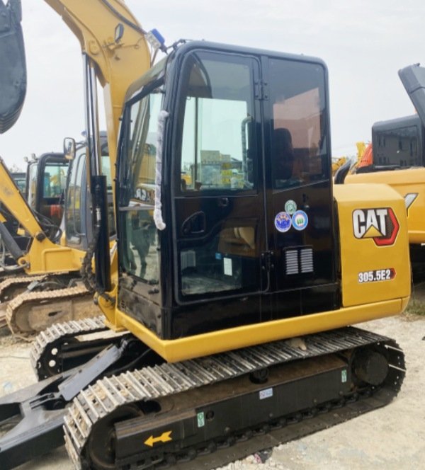 used mini cat excavator whole machine