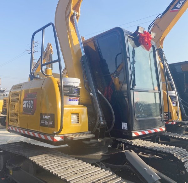 second-hand Sany SY75C excavator