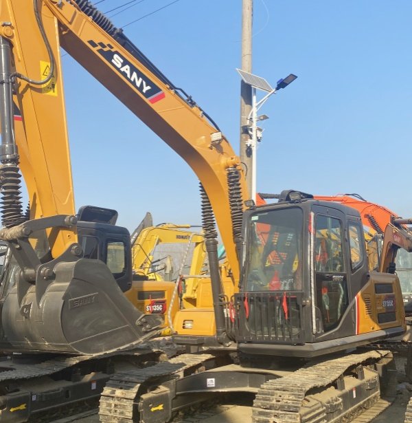 used Sany SY155C excavator
