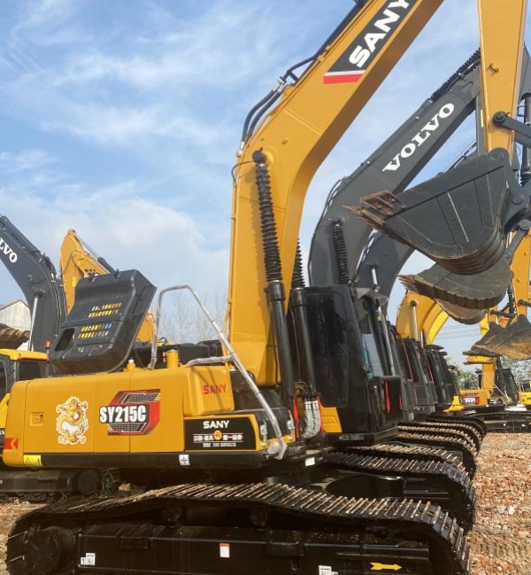 second-hand Sany SY215C excavator